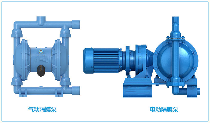 氣動(dòng)隔膜泵和電動(dòng)隔膜泵圖片